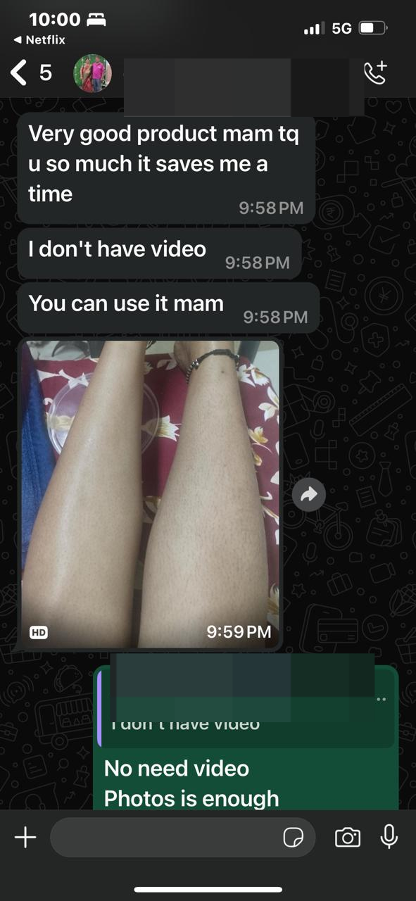 Customer review image