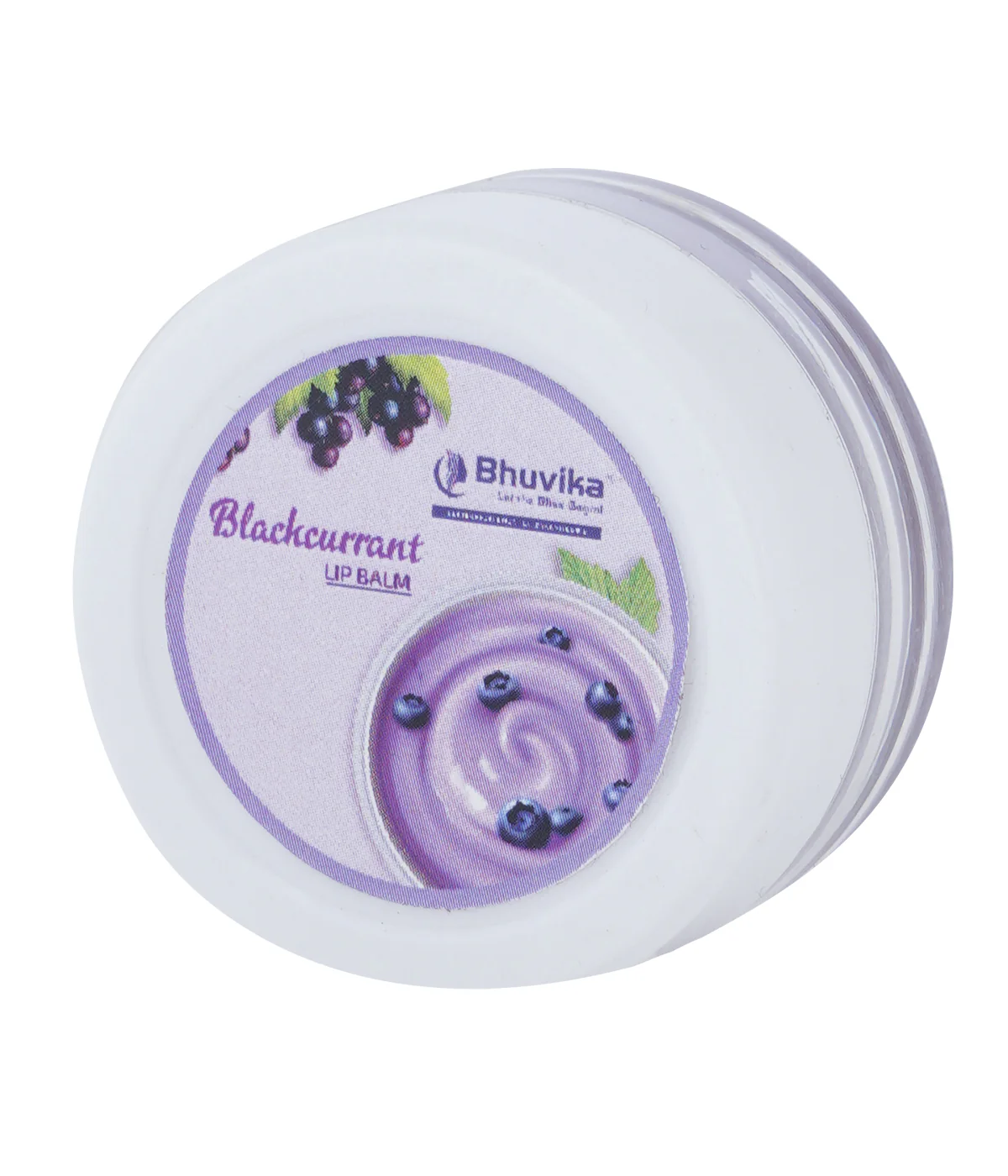 Bhuvika Blackcurrant Lip Balm – 100% Natural & Moisturizing | Nourishing Lip Care with Hydrating Benefits | Softens & Protects Dry Lips