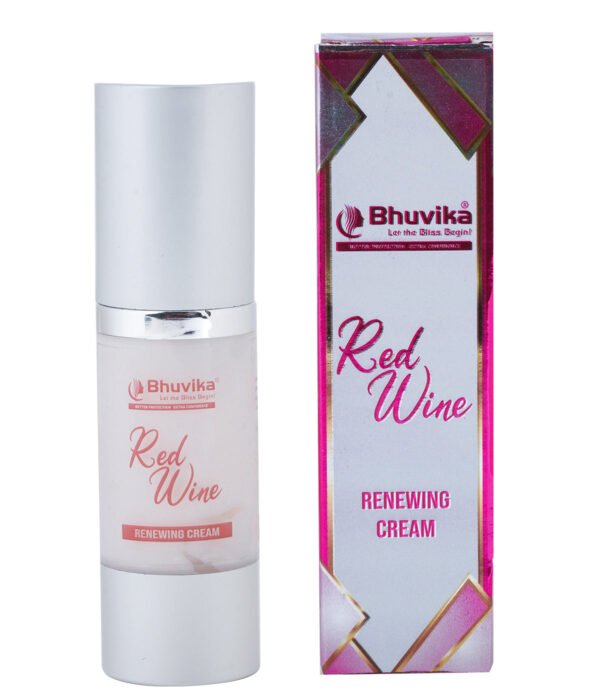 This renewing cream, enriched with red wine extract, helps reduce marks, fine lines, and uneven skin tone. Its antioxidant-rich formula smooths, hydrates, and refines the skin for a radiant, youthful glow with daily use. - Image 3