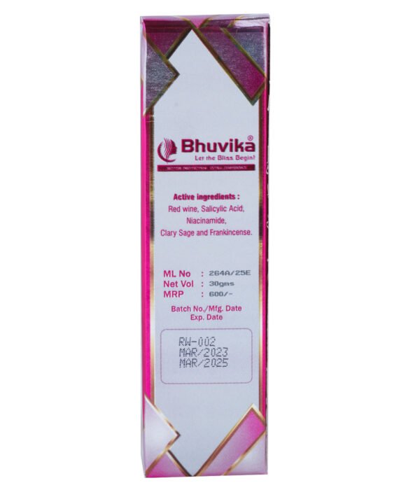 This renewing cream, enriched with red wine extract, helps reduce marks, fine lines, and uneven skin tone. Its antioxidant-rich formula smooths, hydrates, and refines the skin for a radiant, youthful glow with daily use. - Image 4