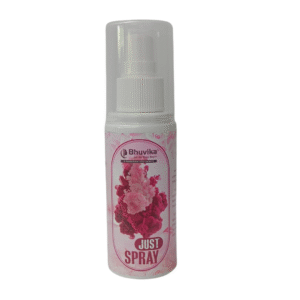Bhuvika Just Spray Herbal Face Spray (Face freshener) – Healing Benefits for Skin | 100% Natural & Refreshing Pink Fragrance | Alcohol-Free & Gentle on Skin | Helps to maintain skin’s pH balance