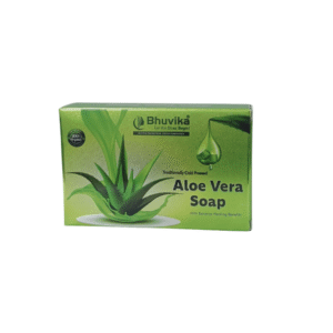 Bhuvika Aloe Vera Soap – Cold Pressed, Handmade Bath Bar with Pure Aloe Vera Oil & Coconut Oil | Natural, Gentle & Moisturizing soap for All Skin Types | 150g | Natural aroma fragrance