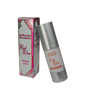 This renewing cream, enriched with red wine extract, helps reduce marks, fine lines, and uneven skin tone. Its antioxidant-rich formula smooths, hydrates, and refines the skin for a radiant, youthful glow with daily use.