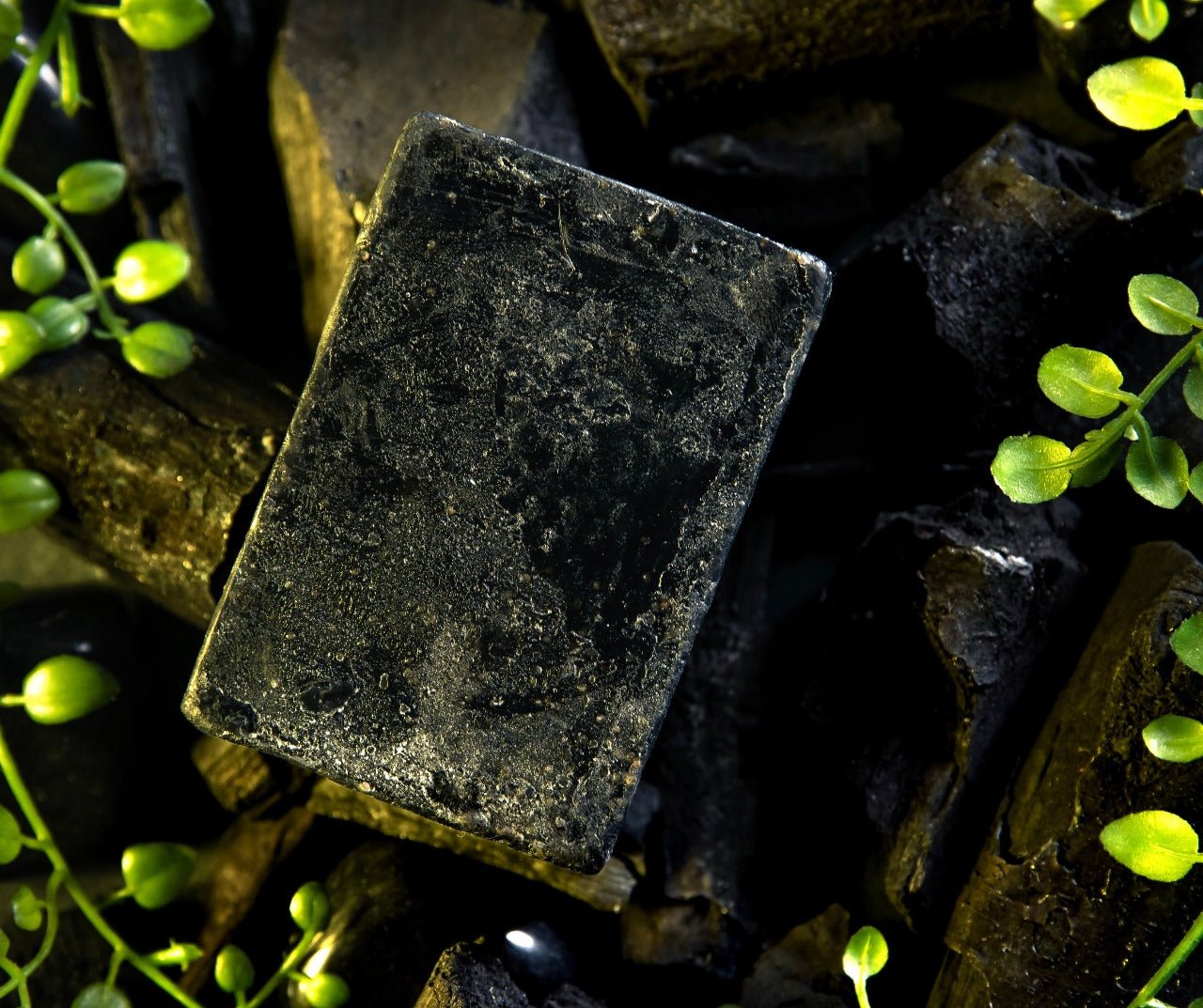 Bhuvika Charcoal Scrub Soap 125g | Natural Glycerine & Exfoliating Formula | Deep Cleansing Handmade Soap for Clear, Smooth Skin