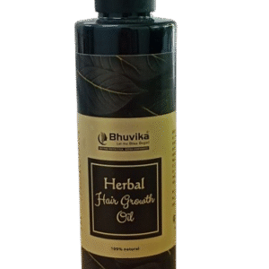 Herbal Hair Growth Oil – Enriched with Bhringraj, Amla, and Hibiscus for Hair Fall Control & Scalp Nourishment | 100ml | Natural Ayurvedic Blend