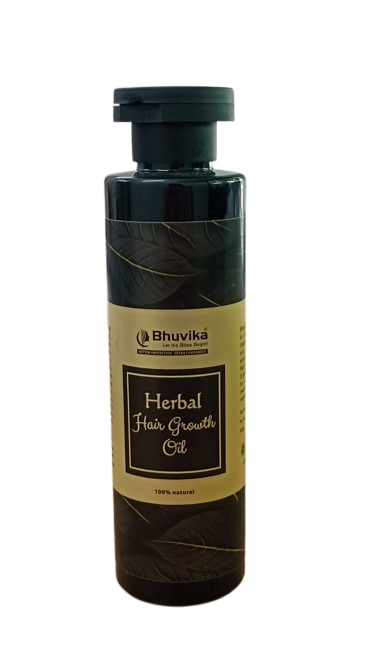 Herbal Hair Growth Oil – Enriched with Bhringraj, Amla, and Hibiscus for Hair Fall Control & Scalp Nourishment | 100ml | Natural Ayurvedic Blend