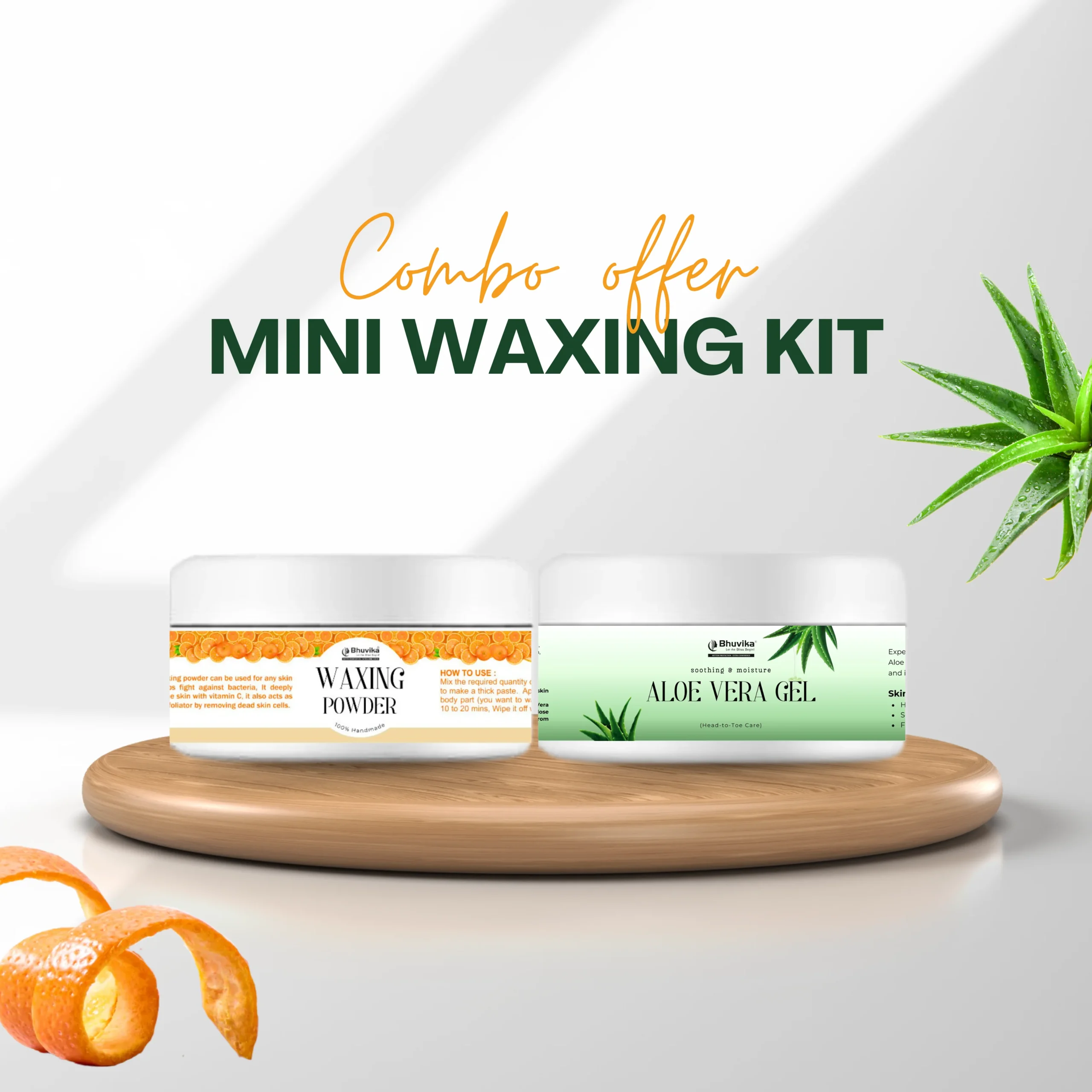 Wax Powder+Aloevera Gel (150 gms)