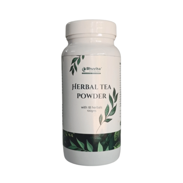 Bhuvika Ayurvedic Herbal Wellness Powder | 100g | With Licorice Root, Ashwagandha, Gotu Kola, Cinnamon Bark & 20+ Herbs | Immunity & Stress Support | Natural Detox Formula