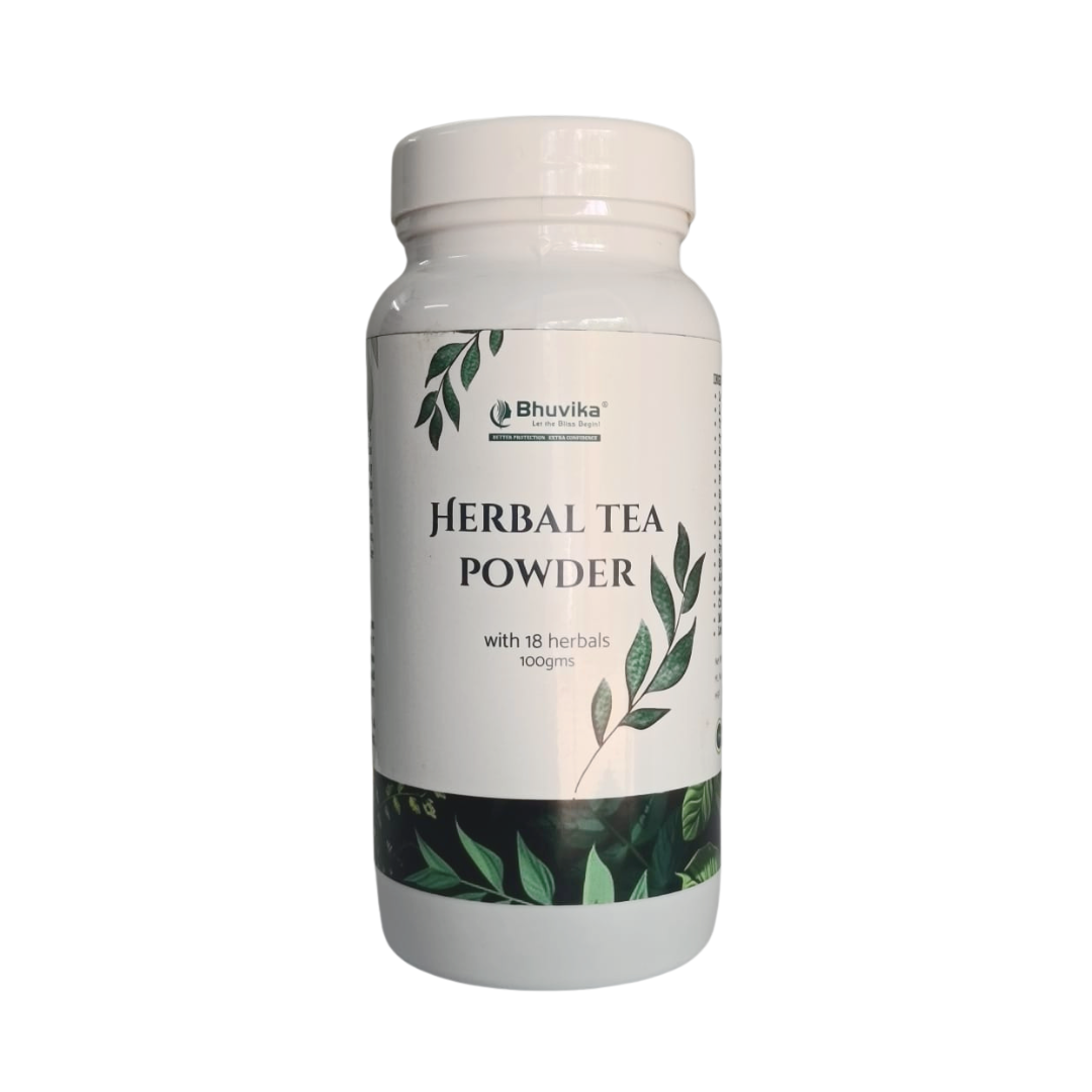 Bhuvika Ayurvedic Herbal Wellness Powder | 100g | With Licorice Root, Ashwagandha, Gotu Kola, Cinnamon Bark & 20+ Herbs | Immunity & Stress Support | Natural Detox Formula