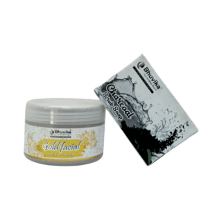 Gold  Facial powder+Charcoal Soap