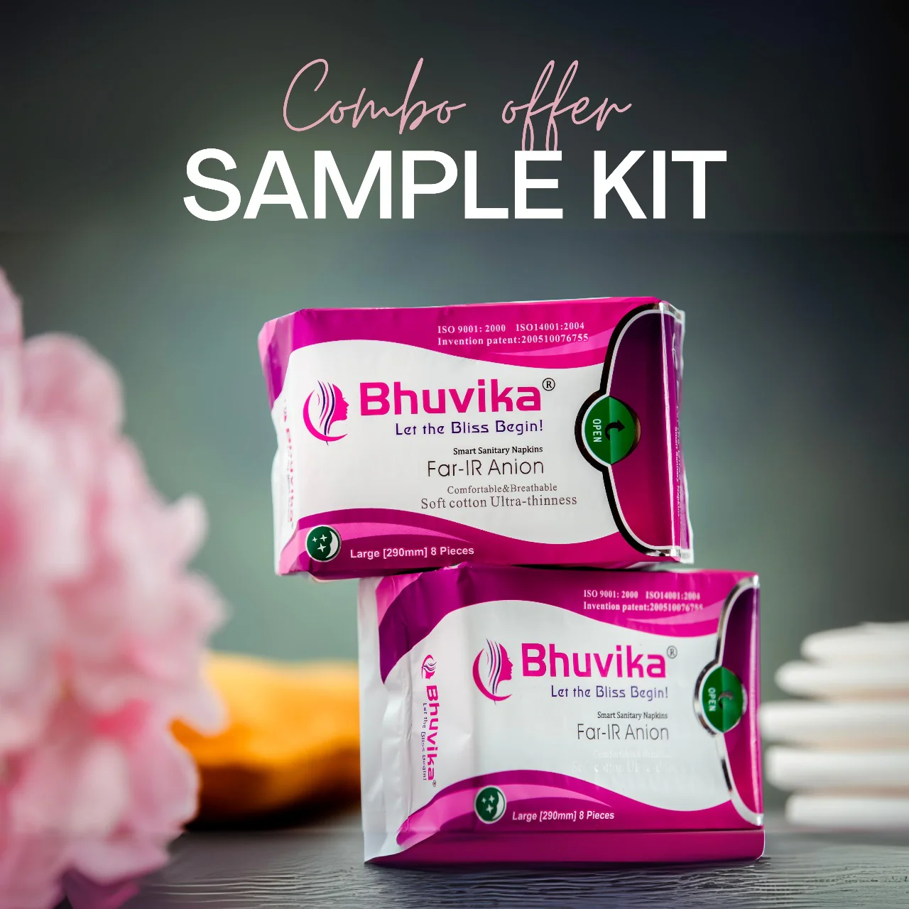 Sanitary napkin Sample combo (each 1)