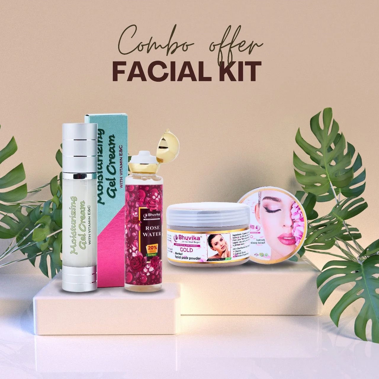 Facial kit combo